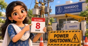 Power Shutdown in Tamil Nadu Today (8 October 2026)