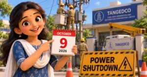 Power Shutdown in Tamil Nadu Today (9 October 2026)